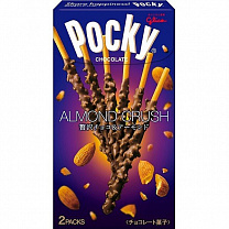 Печенье палочки с хрустящим миндалем "POCKY" 46,2 гр