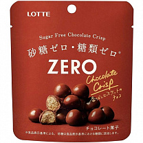 Драже шоколадное Zero без сахара "LOTTE" 28 гр