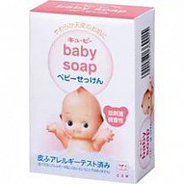 Детское мыло для чувствительной кожи с натуральными сливками и скваланом "KEWPIE" 90 гр