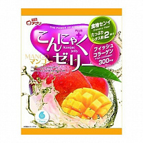 Желе порционное Конняку со вкусом манго "YUKIGUNI AGURI" 108 гр (6х18г) 