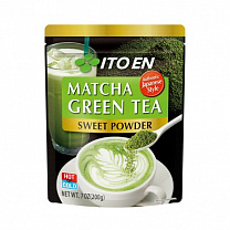 Чай зеленый MATCHA GREEN TEA подслащенный порошок "ITOEN" 200 гр