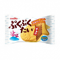 Вафельное печенье рыбки молочный шоколад "MEITO" 16,5 гр