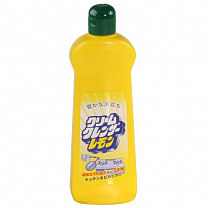 Чистящее средство универсальное с полирующими частицами и свежим ароматом лимона Cream Cleanser "NIHON" 400 гр