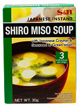 Суп широ-мисо б/п 3 порции "S&B" 30 гр
