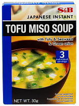 Суп тофу-мисо б/п 3 порции "S&B" 30 гр