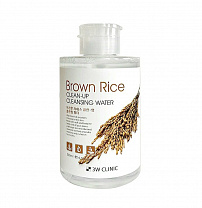 Вода мицеллярная коричневый рис "3W CLINIC" 500 мл